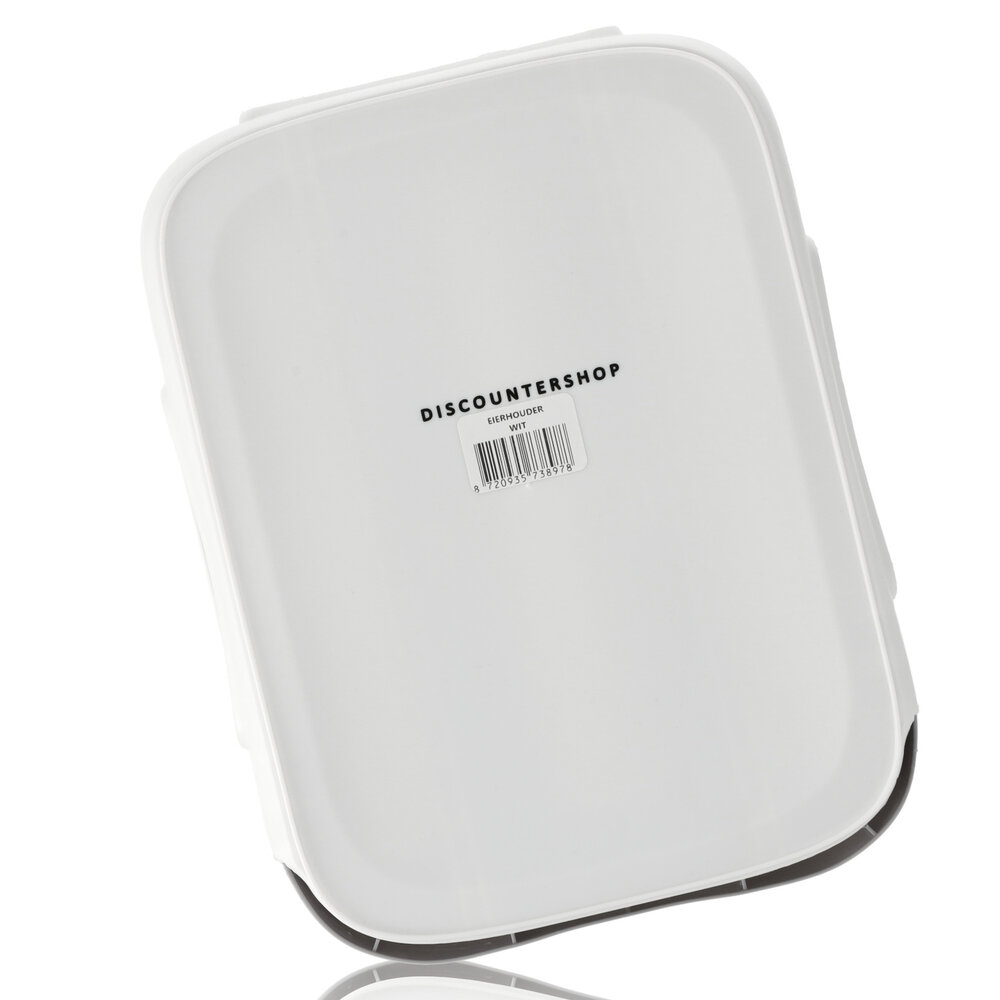 Discountershop Rollende Eierhouder voor Koelkast - 18 Eieren Eieropbergbox met Versheidsindicator - Grijs Koelkast Organizer Discountershop Rollende Eierhouder voor Koelkast - 18 Eieren Eieropbergbox met Versheidsindicator - Grijs Koelkast Organizer