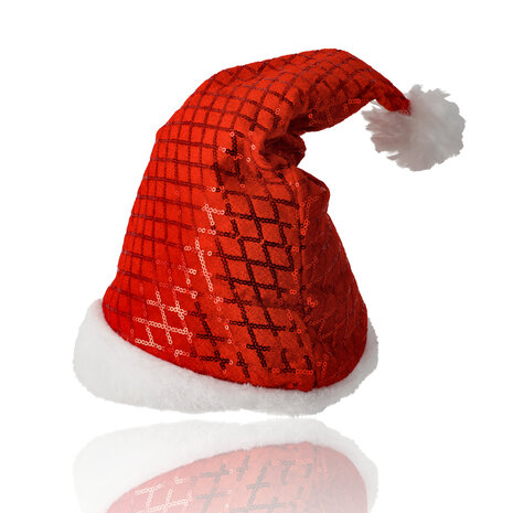 Discountershop Kerstmuts Volwassenen & Kinderen - Past Maat 54-56 - Pailletten Muts - Goedkope Kerstmuts Glitter - Perfect voor Kerstoutfits, Nieuwjaar en Feestkleding! Discountershop Kerstmuts Volwassenen & Kinderen - Past Maat 54-56 - Pailletten Muts - Goedkope Kerstmuts Glitter - Perfect voor Kerstoutfits, Nieuwjaar en Feestkleding!