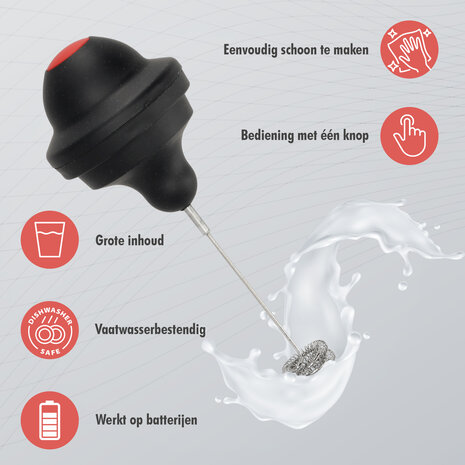 Discountershop Elektrische Hand Melkopschuimer - RVS - Draadloze - BPA-Vrij - Hittebestendig Borosilicaatglas 450ml - Voor Perfecte Cappuccino’s en Latte’s Thuis Discountershop Elektrische Hand Melkopschuimer - RVS - Draadloze - BPA-Vrij - Hittebestendig Borosilicaatglas 450ml - Voor Perfecte Cappuccino’s en Latte’s Thuis