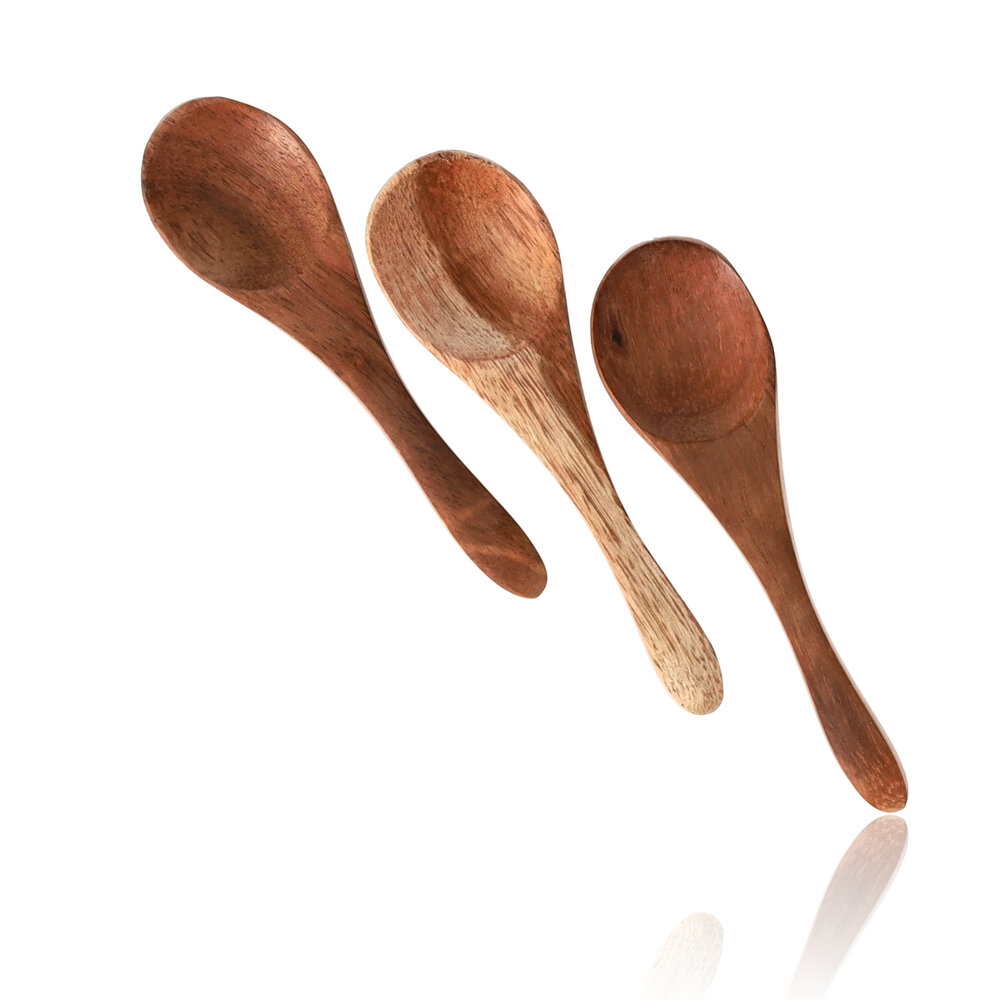 Discountershop Mini Houten Lepel - Theelepel Koffielepel 10 Stuks - 7cm - Kleine Lepeltjes Voor Kruidenpotten, Jam, Suiker, Honing & Meer! Discountershop Mini Houten Lepel - Theelepel Koffielepel 10 Stuks - 7cm - Kleine Lepeltjes Voor Kruidenpotten, Jam, Suiker, Honing & Meer!