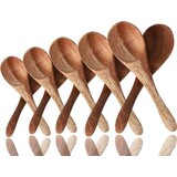 Discountershop Small Wooden Spoons Set of 10 - 7 cm Reusable Mini Wooden Spoons for Tea, Coffee, Jam, Joney, Mustard, Spices & More! Discountershop Small Wooden Spoons Set of 10 - 7 cm Reusable Mini Wooden Spoons for Tea, Coffee, Jam, Joney, Mustard, Spices & More!
