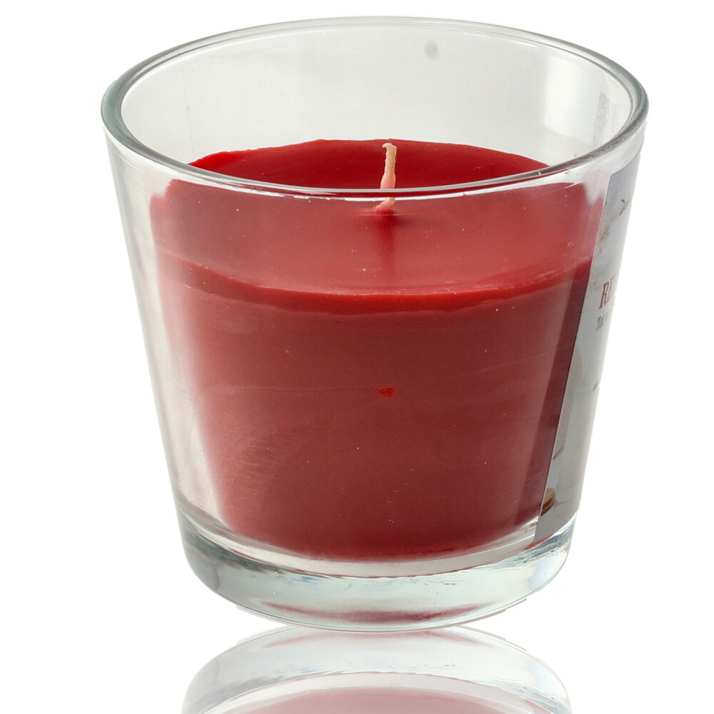 Delaram Geurkaars Berries -  Rood  - 30 uur Branduren - Goedkope Geurkaarsen voor Woonkamer & Slaapkamer Delaram Geurkaars Berries -  Rood  - 30 uur Branduren - Goedkope Geurkaarsen voor Woonkamer & Slaapkamer