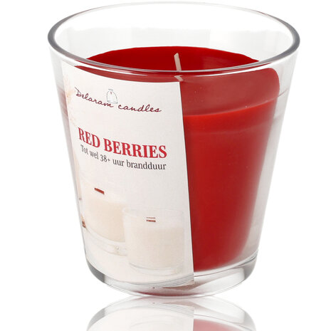 Delaram Scented Candles for Bedroom & Living Room - 38 hr Burning Time - Home Fragrance Candle Red Berry Delaram Scented Candles for Bedroom & Living Room - 38 hr Burning Time - Home Fragrance Candle Red Berry