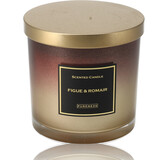 Merkloos Luxury Scented Candles - 48 hr Burning Time - Fig & Rosemary Scented Candle in Glass Jar - Perfect Gift Idea Merkloos Luxury Scented Candles - 48 hr Burning Time - Fig & Rosemary Scented Candle in Glass Jar - Perfect Gift Idea