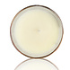 Merkloos Geurkaars in Glas sandalwood Jasmine - Luxe Scented Candle - 34 uur Brandduur