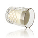 Merkloos Geurkaars in Glas sandalwood Jasmine - Luxe Scented Candle - 34 uur Brandduur