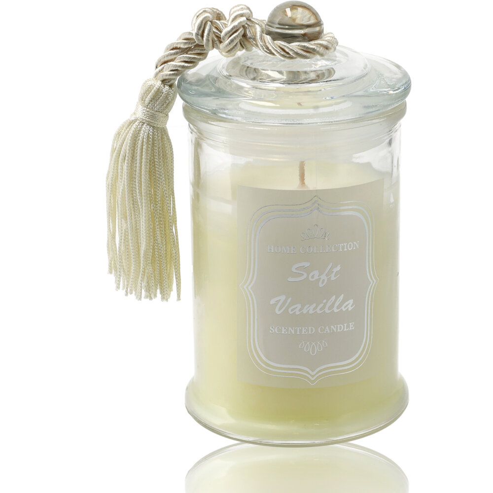 Merkloos Luxe Kaarsen in Glas - Geurkaars Vanille - 34 uur Brandduur - Aromatherapie Geurkaars voor Woonkamer & Slaapkamer Merkloos Luxe Kaarsen in Glas - Geurkaars Vanille - 34 uur Brandduur - Aromatherapie Geurkaars voor Woonkamer & Slaapkamer