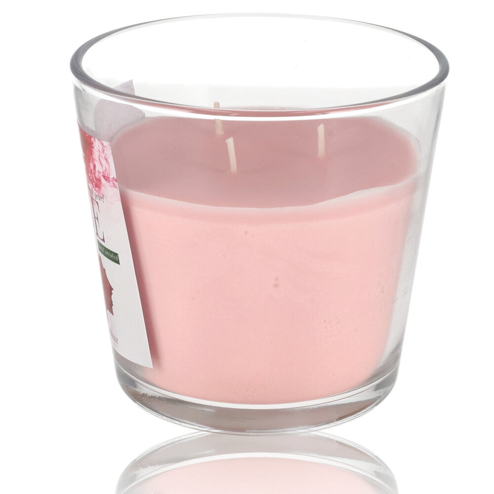 Delaram Geurkaars Roos - Grote Mooie Kaarsen - 48 uur Branduren - Romantische Kaarsen voor Valentijn Delaram Geurkaars Roos - Grote Mooie Kaarsen - 48 uur Branduren - Romantische Kaarsen voor Valentijn