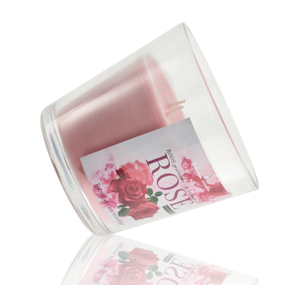 Delaram Geurkaars Roos - Grote Mooie Kaarsen - 48 uur Branduren - Romantische Kaarsen voor Valentijn Delaram Geurkaars Roos - Grote Mooie Kaarsen - 48 uur Branduren - Romantische Kaarsen voor Valentijn