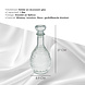 Discountershop Crystal Decanters 1 L - Genuine Italian Crystal for Whiskey, Wine, Bourbon, Lemonade  & More