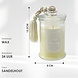Merkloos Geurkaars in Glas soft vanilla - Luxe buitenkaars - 34 Uur brandduur Merkloos Geurkaars in Glas soft vanilla - Luxe buitenkaars - 34 Uur brandduur