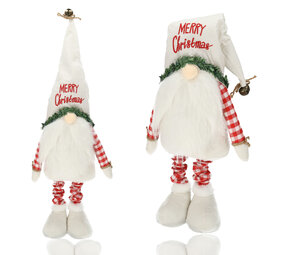 Discountershop Scandinavische Kerstkabouters - Kerstdecoratie Verstelbaar 68-98 cm - Pluche Kerstpop Discountershop Scandinavische Kerstkabouters - Kerstdecoratie Verstelbaar 68-98 cm - Pluche Kerstpop
