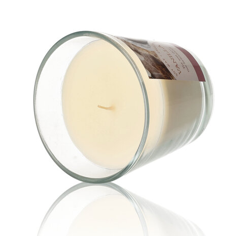 Delaram Eco friendly Soy Wax Aroma Candle - Vanilla - 30+ hr Burning Time - Scented Candles for Bedroom & Living Room Delaram Eco friendly Soy Wax Aroma Candle - Vanilla - 30+ hr Burning Time - Scented Candles for Bedroom & Living Room