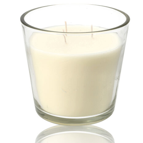 Merkloos Scented Candle Jasmine - Large Beautiful Candles - 48 hours Burning Hours - Luxury Candles in Glass for Living Room Merkloos Scented Candle Jasmine - Large Beautiful Candles - 48 hours Burning Hours - Luxury Candles in Glass for Living Room