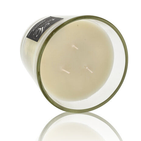 Merkloos Scented Candle Jasmine - Large Beautiful Candles - 48 hours Burning Hours - Luxury Candles in Glass for Living Room Merkloos Scented Candle Jasmine - Large Beautiful Candles - 48 hours Burning Hours - Luxury Candles in Glass for Living Room