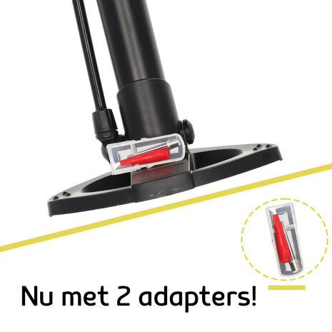 Discountershop Fietspomp zonder Drukmeter - Staande Pomp met Dubbele Pompkop - Geschikt voor Alle Ventielen - Ideaal voor Racefiets, Bal en Luchtbed - 12 Bar Discountershop Fietspomp zonder Drukmeter - Staande Pomp met Dubbele Pompkop - Geschikt voor Alle Ventielen - Ideaal voor Racefiets, Bal en Luchtbed - 12 Bar