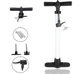 Merkloos Fietspomp zonder Drukmeter - Max. Druk:12 bar - Inclusief Adapters - Bandenpomp - Essentieel Fietsaccessoire Merkloos Fietspomp zonder Drukmeter - Max. Druk:12 bar - Inclusief Adapters - Bandenpomp - Essentieel Fietsaccessoire