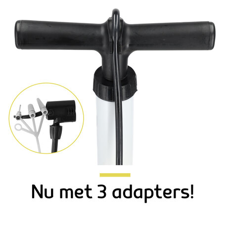 Merkloos Fietspomp zonder Drukmeter - Max. Druk:12 bar - Inclusief Adapters - Bandenpomp - Essentieel Fietsaccessoire Merkloos Fietspomp zonder Drukmeter - Max. Druk:12 bar - Inclusief Adapters - Bandenpomp - Essentieel Fietsaccessoire
