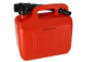 Kunststof Brandstof Jerrycan - 5 Liter Rood - Polyethylene - met Schenktuit en Kraan - Voor Benzine, Diesel, Petrol & Meer Kunststof Brandstof Jerrycan - 5 Liter Rood - Polyethylene - met Schenktuit en Kraan - Voor Benzine, Diesel, Petrol & Meer