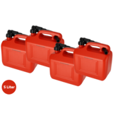 Discountershop 4x Jerrycan 5 Liter met Schenktuit & Afsluitbaar Deksel -  Polyethylene Benzinekan -  Goedkope Autogereedschappen Discountershop 4x Jerrycan 5 Liter met Schenktuit & Afsluitbaar Deksel -  Polyethylene Benzinekan -  Goedkope Autogereedschappen