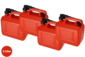 4x Jerrycan 5 Liter met Schenktuit & Afsluitbaar Deksel -  Polyethylene Benzinekan -  Goedkope Autogereedschappen 4x Jerrycan 5 Liter met Schenktuit & Afsluitbaar Deksel -  Polyethylene Benzinekan -  Goedkope Autogereedschappen
