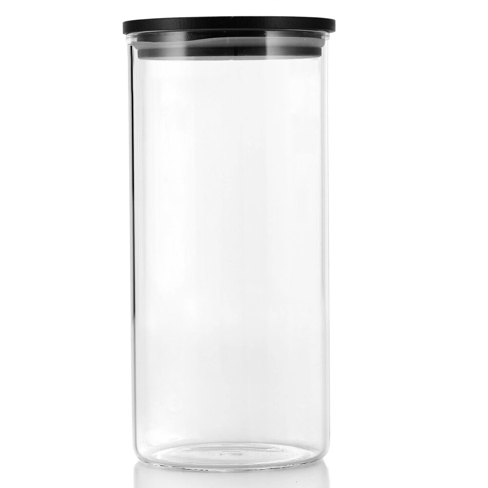 Discountershop Glazen Voorraadpot 800ML | BPA-vrij Luchtdichte Pot met Bamboe Deksel | Vaatwasserbestendig Discountershop Glazen Voorraadpot 800ML | BPA-vrij Luchtdichte Pot met Bamboe Deksel | Vaatwasserbestendig