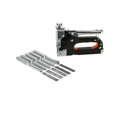 Discountershop Set of 5 Staple Guns | Heavy Duty Stapler | 5000 Staples Included | Staple Gun Tacker For Wood, Upholstery and DIY Projects Discountershop Set of 5 Staple Guns | Heavy Duty Stapler | 5000 Staples Included | Staple Gun Tacker For Wood, Upholstery and DIY Projects