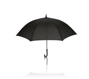 Discountershop Sterke Automatische Paraplu met Haak - Regenparaplu Glasvezel Windproof - 111cm Discountershop Sterke Automatische Paraplu met Haak - Regenparaplu Glasvezel Windproof - 111cm