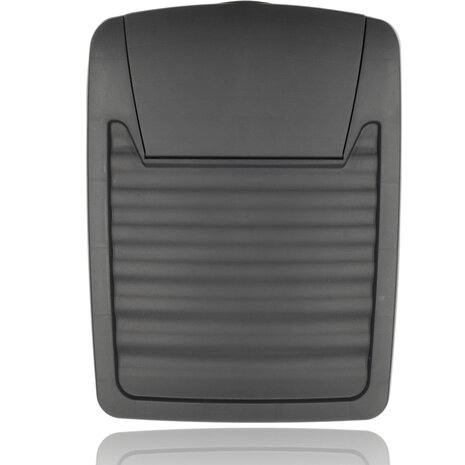 Discountershop Stackable Waste Bins Black - Set of 3 x 22 Liter Waste Separation Bins - Ideal for Recycling and Waste Management Discountershop Stackable Waste Bins Black - Set of 3 x 22 Liter Waste Separation Bins - Ideal for Recycling and Waste Management