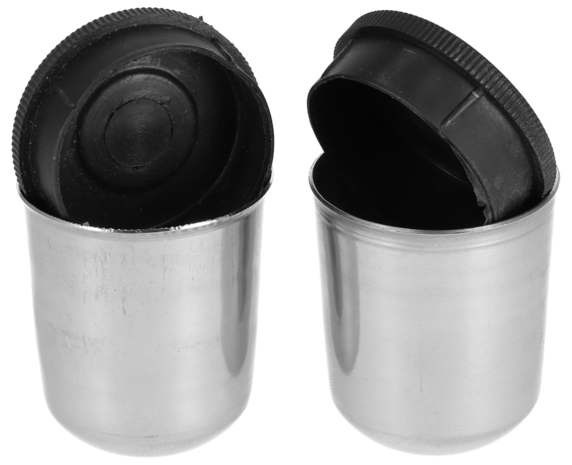 Discountershop Salt and Pepper Shaker Set - Stainless Steel - Adjustable Grinding Degree - Kitchenware Spice Set Discountershop Salt and Pepper Shaker Set - Stainless Steel - Adjustable Grinding Degree - Kitchenware Spice Set