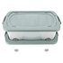 Set of 2 Storage Boxes Green 24L - Under Bed Boxes with Lid (60x38.5x18 cm) - Ideal for Under Bed Storage, Home & Office