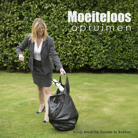 Discountershop Waste Grabber 1 Meter - Ergonomic Grabbing Pliers for Waste & Litter - Grabbing Stick for the Elderly, Disabled & Long Grabbing Arm