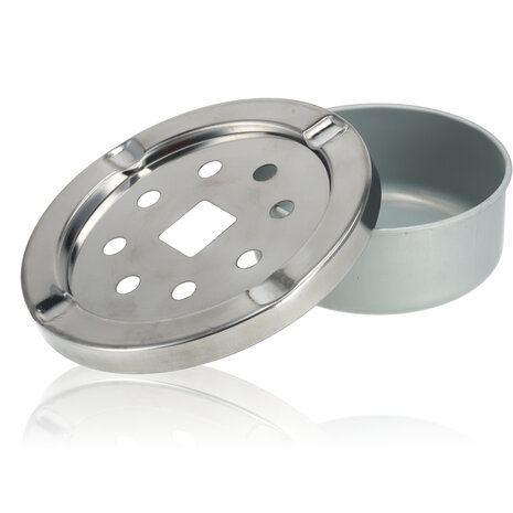 Discountershop Standing Outdoor Ashtray | Heavy Smoke Column | 55.5cm x 14.5cm | Double Cigarette Ashtray | Ideal for Garden, Terrace & Office Discountershop Standing Outdoor Ashtray | Heavy Smoke Column | 55.5cm x 14.5cm | Double Cigarette Ashtray | Ideal for Garden, Terrace & Office