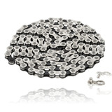 Discountershop Bicycle Chain 6-7-8 Speed - 116 Links - Connecting Link Included - Size 1/2 x 3/32 - 7.1 mm Discountershop Bicycle Chain 6-7-8 Speed - 116 Links - Connecting Link Included - Size 1/2 x 3/32 - 7.1 mm