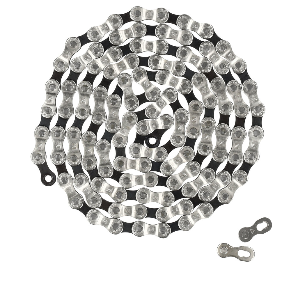 Discountershop Bicycle Chain 6-7-8 Speed - 116 Links - Connecting Link Included - Size 1/2 x 3/32 - 7.1 mm Discountershop Bicycle Chain 6-7-8 Speed - 116 Links - Connecting Link Included - Size 1/2 x 3/32 - 7.1 mm