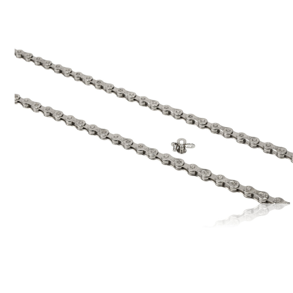 Discountershop Fietsketting 9 Speed - 116 Schakels - Verbindingsschakel Inclusief - Maat 1/2 x 11/128 Inch - 6.3 mm Discountershop Fietsketting 9 Speed - 116 Schakels - Verbindingsschakel Inclusief - Maat 1/2 x 11/128 Inch - 6.3 mm