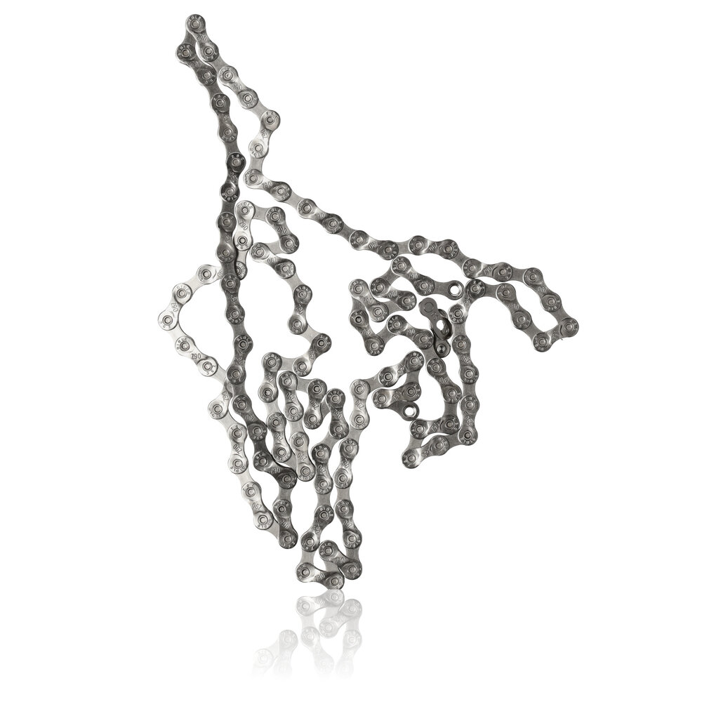 Discountershop 10-Speed Bicycle Chain - 116 Links 6.2 mm - Connecting Link Included - Size 1/2 x 11/128 Discountershop 10-Speed Bicycle Chain - 116 Links 6.2 mm - Connecting Link Included - Size 1/2 x 11/128