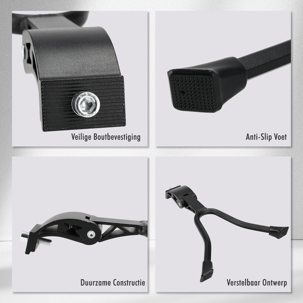 Discountershop Universal Double Bicycle Stand - 26-28 Inch | Black Steel & Aluminum | Rust - free & Extra Stable | Suitable for All Bicycles & Accessories Discountershop Universal Double Bicycle Stand - 26-28 Inch | Black Steel & Aluminum | Rust - free & Extra Stable | Suitable for All Bicycles & Accessories