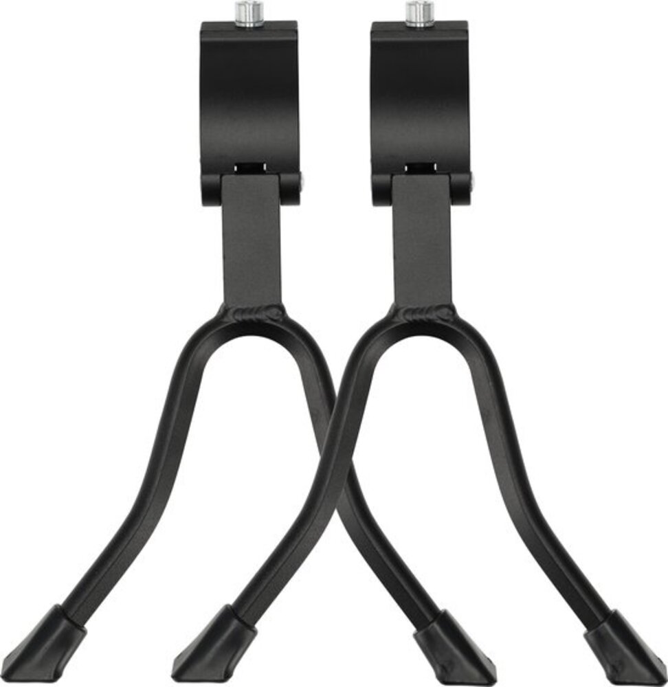 Discountershop Universal Double Bicycle Stand - 26-28 Inch | Black Steel & Aluminum | Rust - free & Extra Stable | Suitable for All Bicycles & Accessories Discountershop Universal Double Bicycle Stand - 26-28 Inch | Black Steel & Aluminum | Rust - free & Extra Stable | Suitable for All Bicycles & Accessories