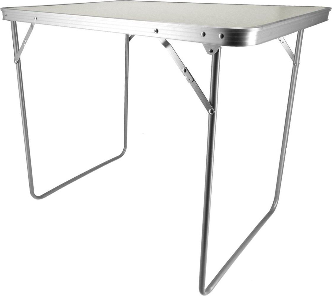 Discountershop Klaptafel 80x60x70cm - Weerbestendige Inklapbare Campingtafel voor Buiten - Opvouwbare Tuintafel met Handvat voor 1-2 Personen - Stevige Vouwtafel Discountershop Klaptafel 80x60x70cm - Weerbestendige Inklapbare Campingtafel voor Buiten - Opvouwbare Tuintafel met Handvat voor 1-2 Personen - Stevige Vouwtafel