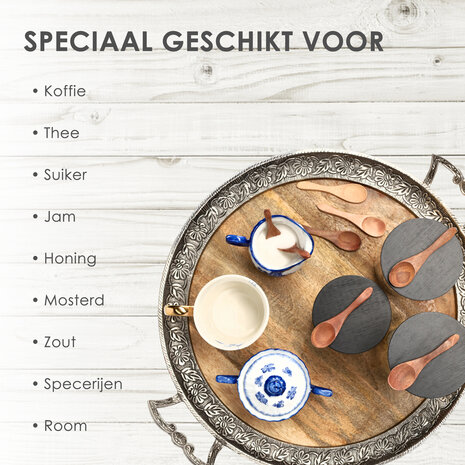 Discountershop Mini Houten Lepel - Theelepel Koffielepel 4 Stuks - 7cm - Kleine Lepeltjes Voor Kruidenpotten, Jam, Suiker, Honing & Meer! Discountershop Mini Houten Lepel - Theelepel Koffielepel 4 Stuks - 7cm - Kleine Lepeltjes Voor Kruidenpotten, Jam, Suiker, Honing & Meer!