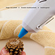 Discountershop Glue Gun Refills 7mm x 100mm - 120 Pieces Glue Sticks - Universal for Hobby & DIY - Compatible with Various Glue Guns Discountershop Glue Gun Refills 7mm x 100mm - 120 Pieces Glue Sticks - Universal for Hobby & DIY - Compatible with Various Glue Guns