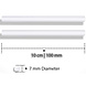 Discountershop Lijmpistool Vullingen 7mm x 100mm - 120 Stuks Lijmsticks - Universeel voor Hobby & DIY - Compatibel met Diverse Lijmpistolen Discountershop Lijmpistool Vullingen 7mm x 100mm - 120 Stuks Lijmsticks - Universeel voor Hobby & DIY - Compatibel met Diverse Lijmpistolen