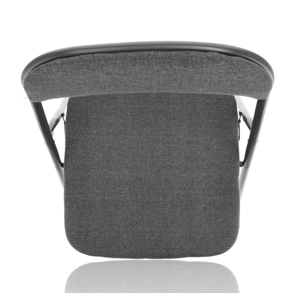 Discountershop Grijze Opvouwbare Eettafelstoel - Compacte Klapstoel - Maximaal Belastbaar tot 100 kg Discountershop Grijze Opvouwbare Eettafelstoel - Compacte Klapstoel - Maximaal Belastbaar tot 100 kg