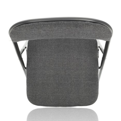 Discountershop Grey Folding Dining Chair - Compact Folding Chair - Maximum Loadable up to 100 kg Discountershop Grey Folding Dining Chair - Compact Folding Chair - Maximum Loadable up to 100 kg