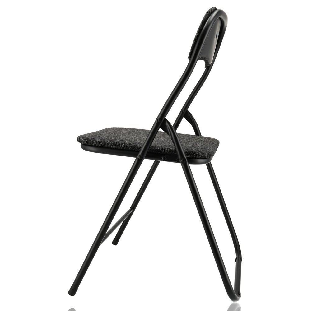 Discountershop Set van 2 Opklapbare Stoelen - Compact en Lichtgewicht - Zwarte Stoelen voor Binnen en Buiten Discountershop Set van 2 Opklapbare Stoelen - Compact en Lichtgewicht - Zwarte Stoelen voor Binnen en Buiten