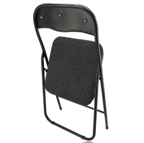 Discountershop Klapstoel Premium – Zwart – Set van 6 Vouwstoelen – Bijzetstoel Binnen – Belastbaar tot 100kg – 43cm Zithoogte Discountershop Klapstoel Premium – Zwart – Set van 6 Vouwstoelen – Bijzetstoel Binnen – Belastbaar tot 100kg – 43cm Zithoogte