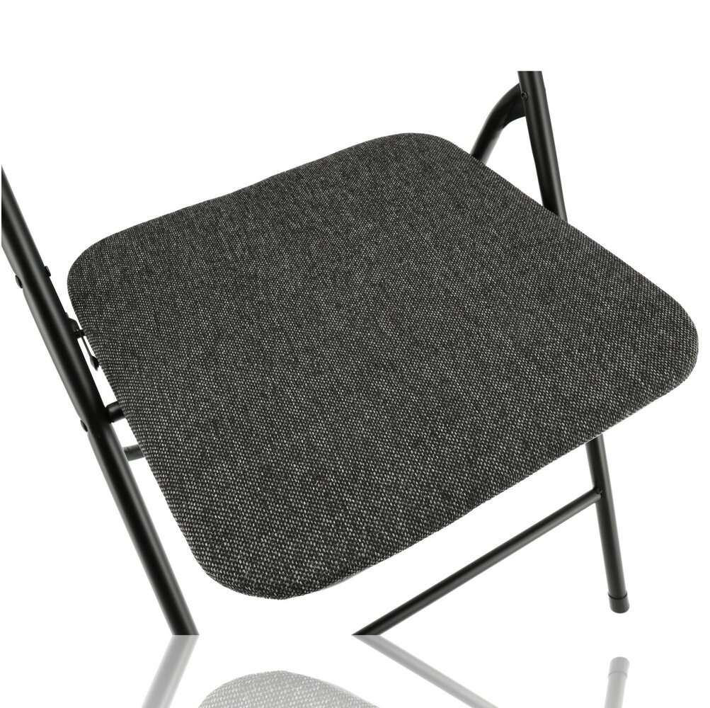 Discountershop Klapstoel Premium – Zwart – Set van 6 Vouwstoelen – Bijzetstoel Binnen – Belastbaar tot 100kg – 43cm Zithoogte Discountershop Klapstoel Premium – Zwart – Set van 6 Vouwstoelen – Bijzetstoel Binnen – Belastbaar tot 100kg – 43cm Zithoogte