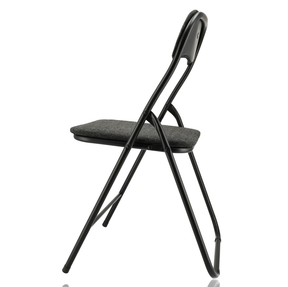 Discountershop Klapstoel Premium – Zwart – Set van 6 Vouwstoelen – Bijzetstoel Binnen – Belastbaar tot 100kg – 43cm Zithoogte Discountershop Klapstoel Premium – Zwart – Set van 6 Vouwstoelen – Bijzetstoel Binnen – Belastbaar tot 100kg – 43cm Zithoogte