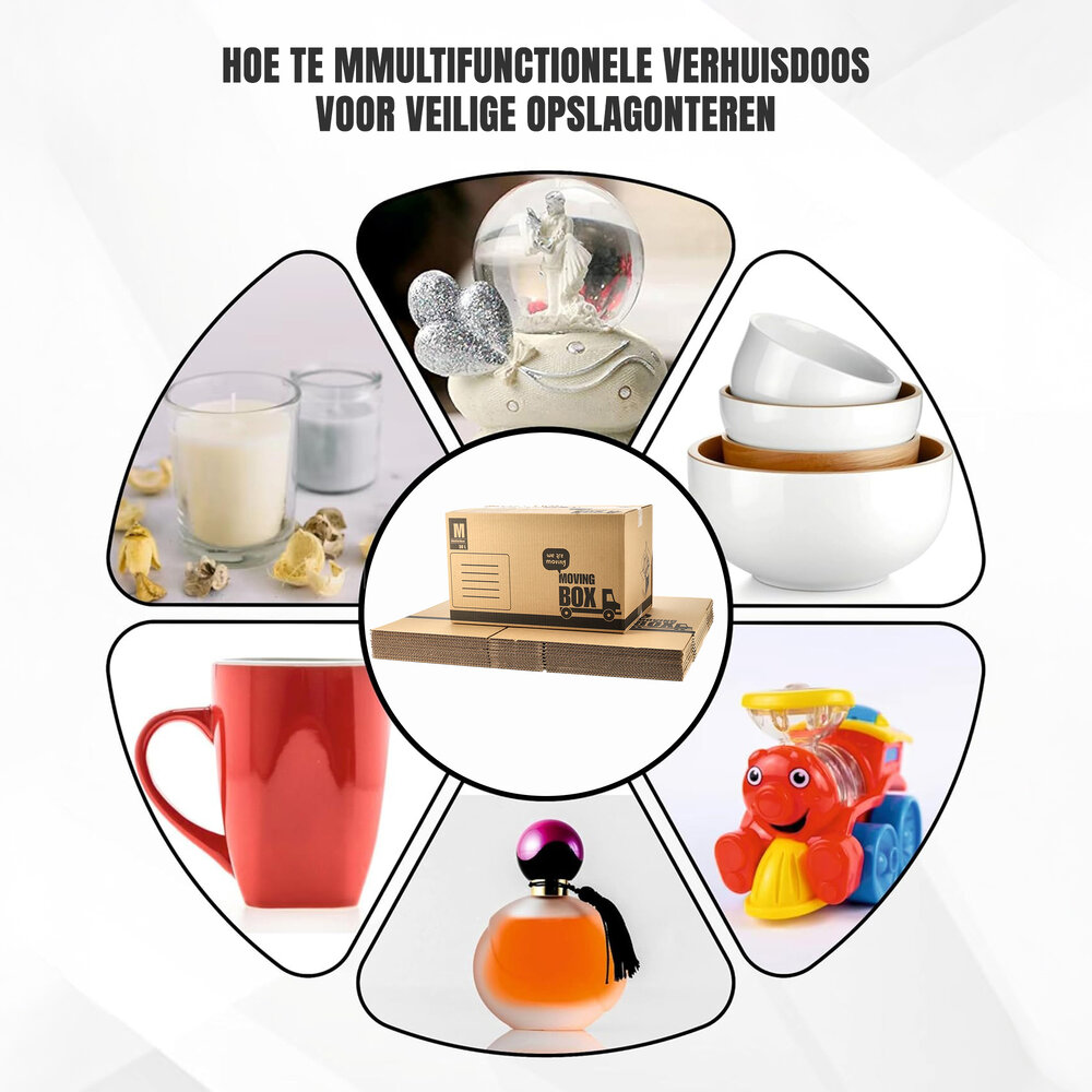 Discountershop Verhuisdozen 50L - Set van 5 - Stevige Verhuisdozen 50x35x30 cm - Bestel Verhuisdozen Online Discountershop Verhuisdozen 50L - Set van 5 - Stevige Verhuisdozen 50x35x30 cm - Bestel Verhuisdozen Online